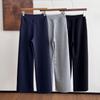 Women's Spring High-Waisted Drawstring Wide-Leg Pants - Daily Commute Casual Style