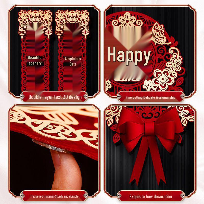 Düğün Beytleri & Çift Mutluluk Çıkartmaları: Gelin Odası ve Damadın Ana Kapı Süslemeleri