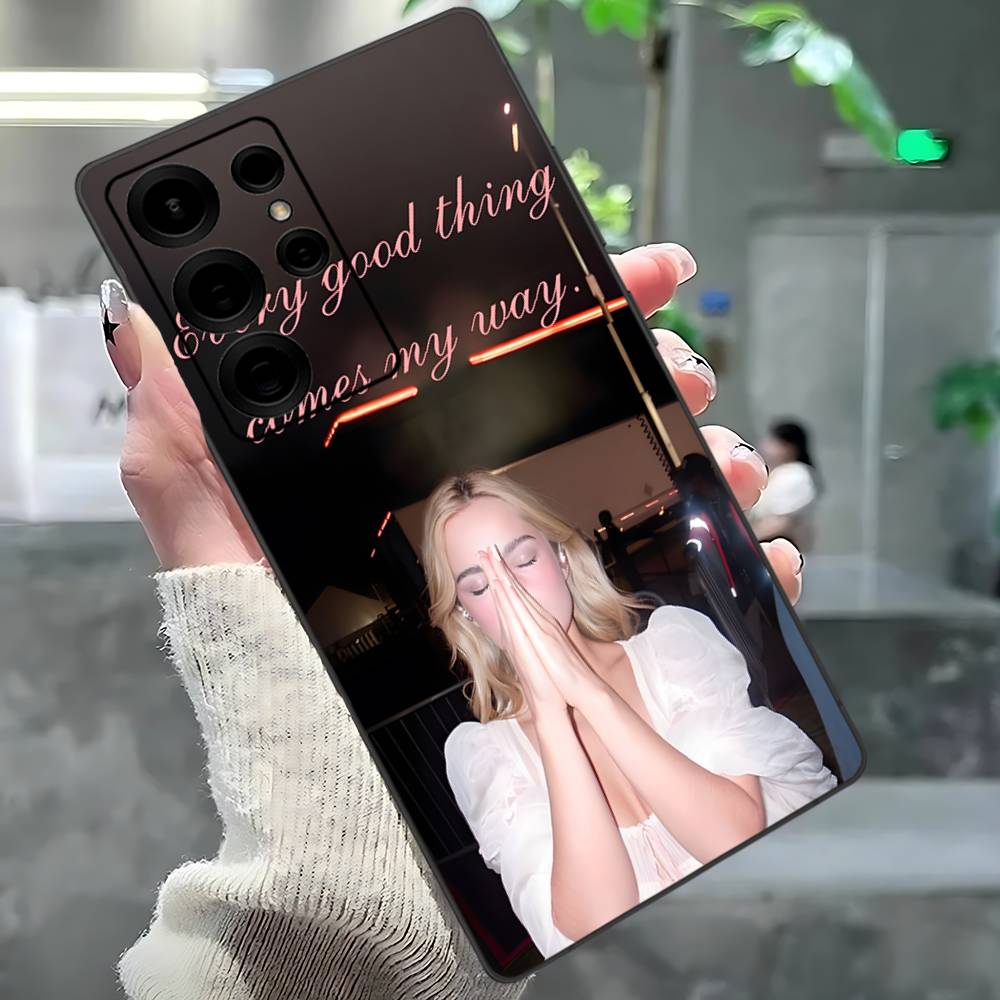 A-Addison Rae Phone Case For Samsung S 24 Fe 25 Ultra Plus 20 Lite 21 30 22 23 24 22 Ultra 5G Fundas