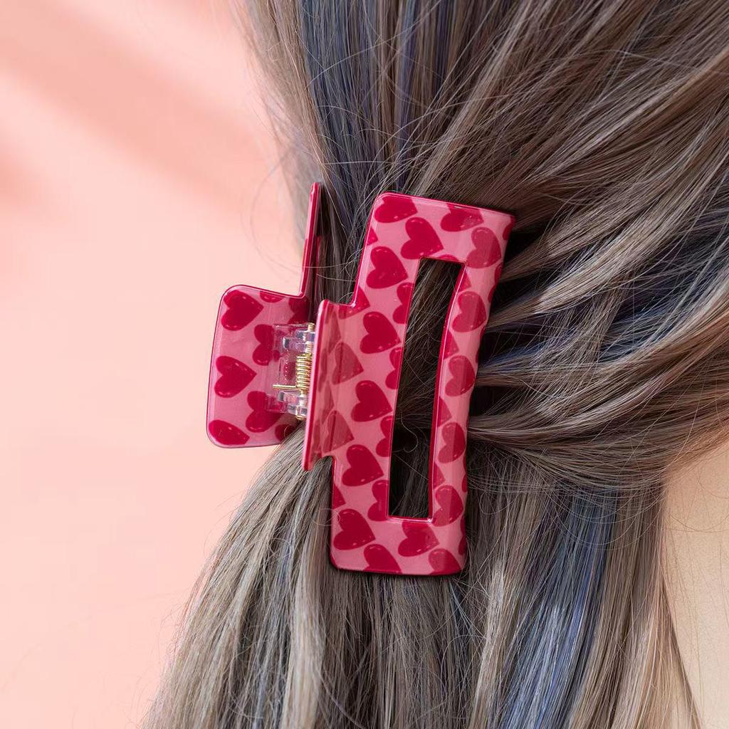 Koreanischer Eleganter Kürbisbogen Polka Dot Haarspange - Groß, Cremige Texturierte Hochsteckfrisur-Accessoire