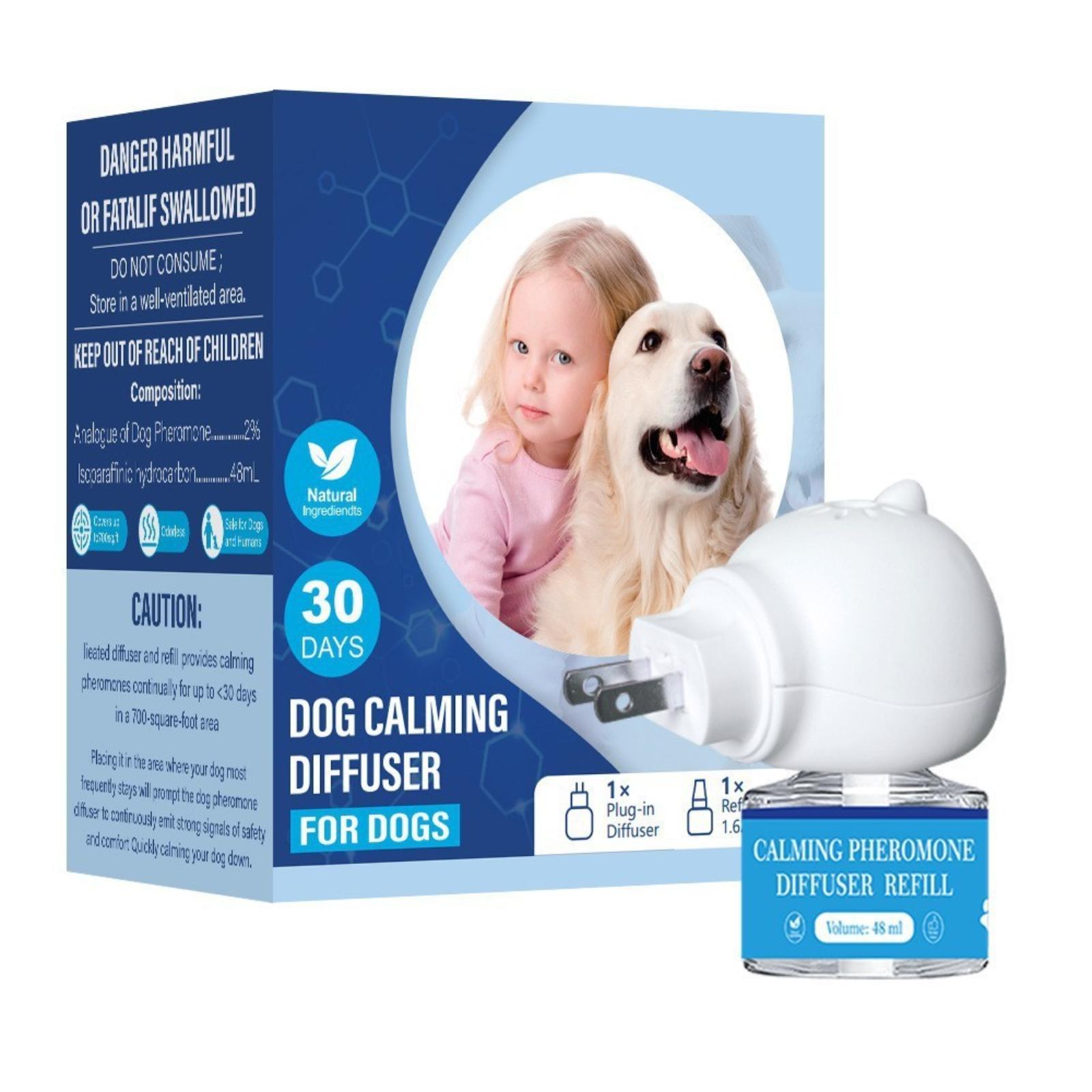 

Calming Pheromone Diffuser Refill for Cats Plug-in Diffuser Natural Ingredients Reduces Stress Anxiety and Unwanted Behaviors 30 Days Coverage one size