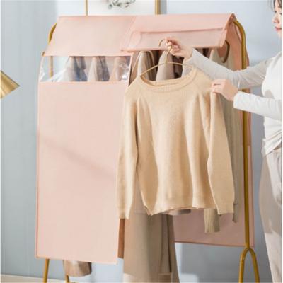 Non-woven Fabric Thickened Clothes Dust Cover Household Floor Hanger Dust Cover Cloth Down-filled Clothing Storage Dust Cover