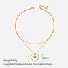 Three Layer Pearl Starfish Pendant Necklace Vintage Shell Spiral Necklace Women Jewelry