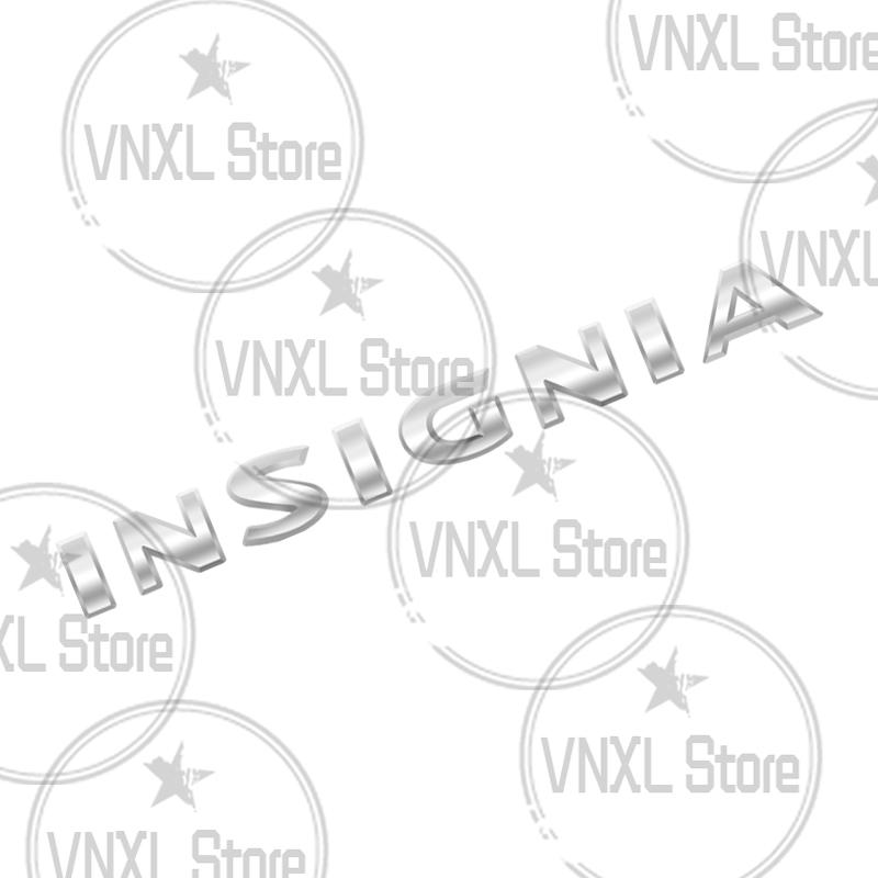 Car-Styling For Opel Vauxhall Insignia Letter 3D Metal Stickers Car Trunk Body Emblem Auto Lettering Decals Accessories