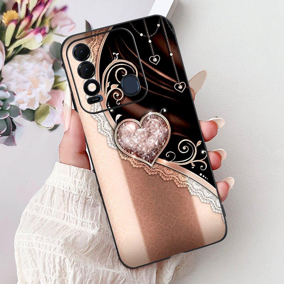 New Fashion Back Cover For Tecno Spark 8 8p 8c 8 Pro Case For Spark8c KG5k Phone Shell Cool Animals Luxury Girly Soft Silicone