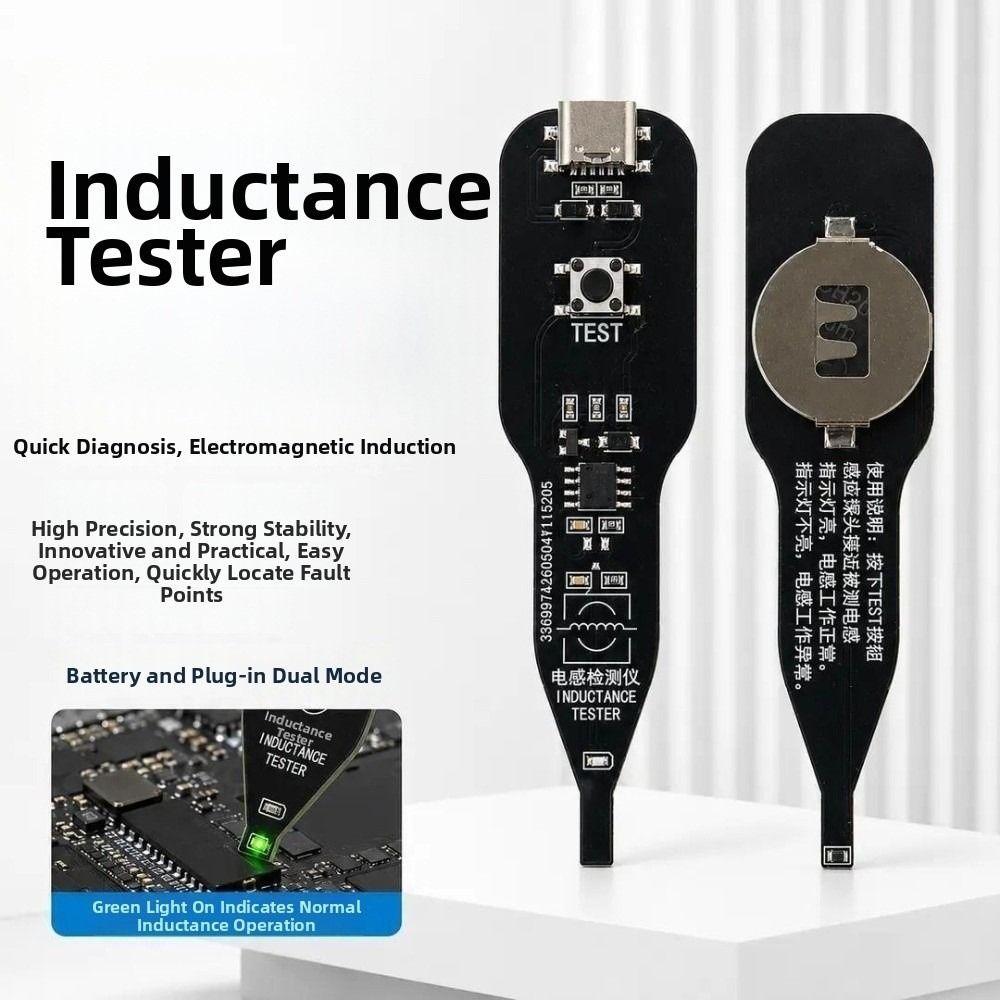 High Accuracy Motherboard Coil Tester Quick Investigation Strong Stability Inductor Detector Tool Professional Easy To Use