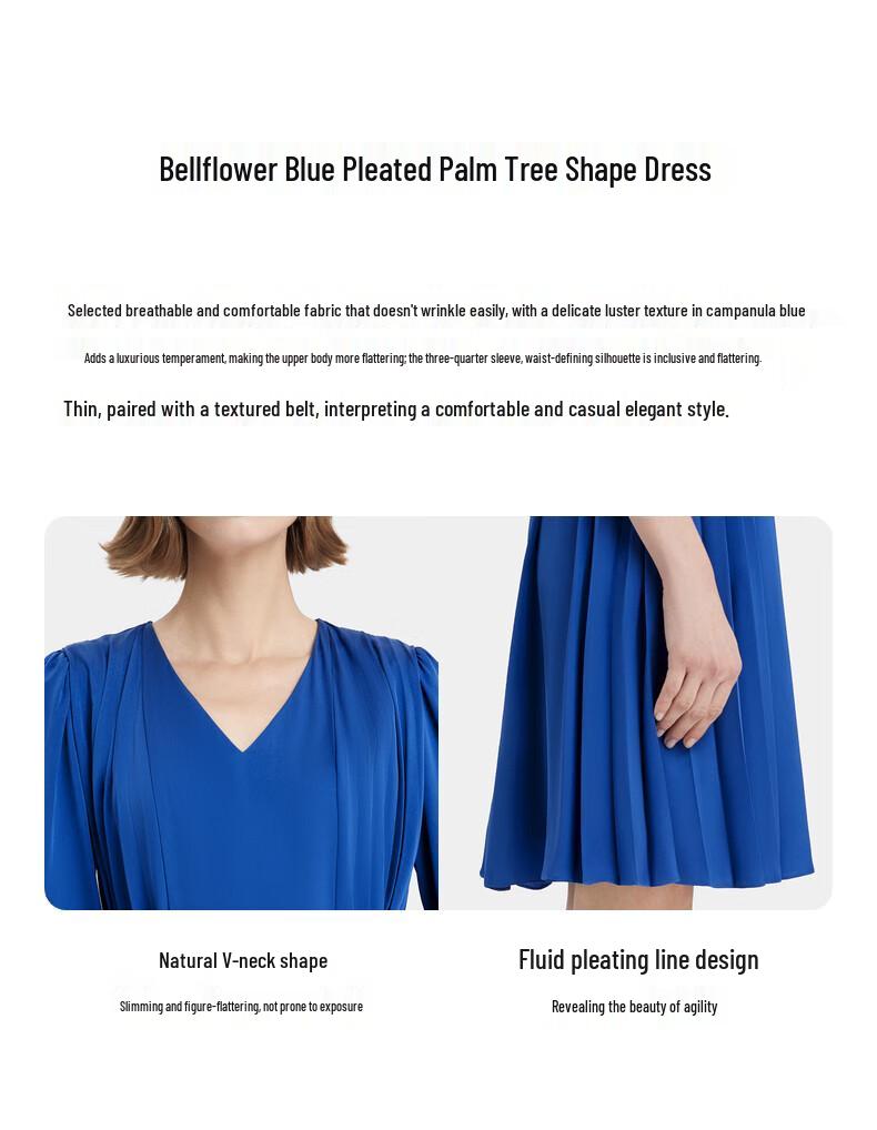 Ports Women's Pleated Midi Dress