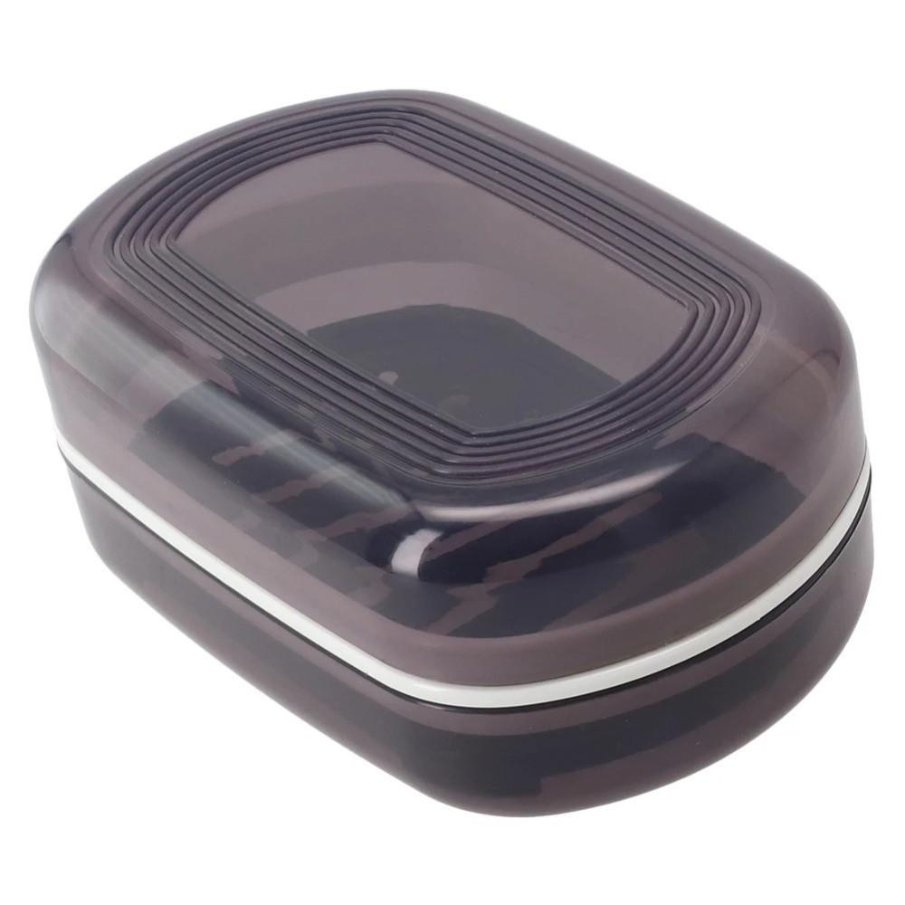 Keep Soap Dry Travel Soap Dish Leak-Proof Plastic Soap Holder Sealed Soap Rack Shower Use