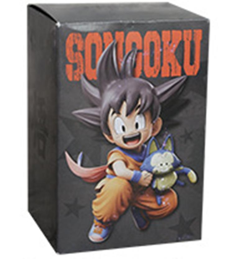 Cute Anime Dragon Ball Z Son Goku Child Ver. PVC Action Figure Statue Collection Model Kids Toys Doll Gifts 10cm