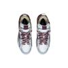 New LiNing Wave Golden Anti Slip Wear Resistant Low Top Skateboard Shoes Men's White Red AECS073-6