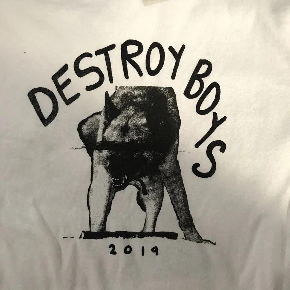 Vintage Destroy Boys Band T-Shirt Tee Short Sleeve All Size S-5XL OB1035 Unisex T-Shirt XL