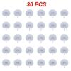 30/20/12PCS White Folding Paper Fan Anniversary Holiday Birthday Weddings Party Decor Guest Gift Souvenirs Home Decor Crafts Fan