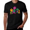 Barney And Friends Tshirt Work Duty Casual Tshirt