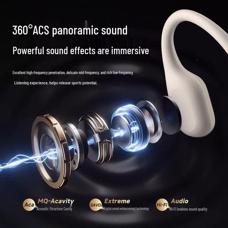 Waterproof Bluetooth Bone Conduction Sports Headset with Long Battery Life