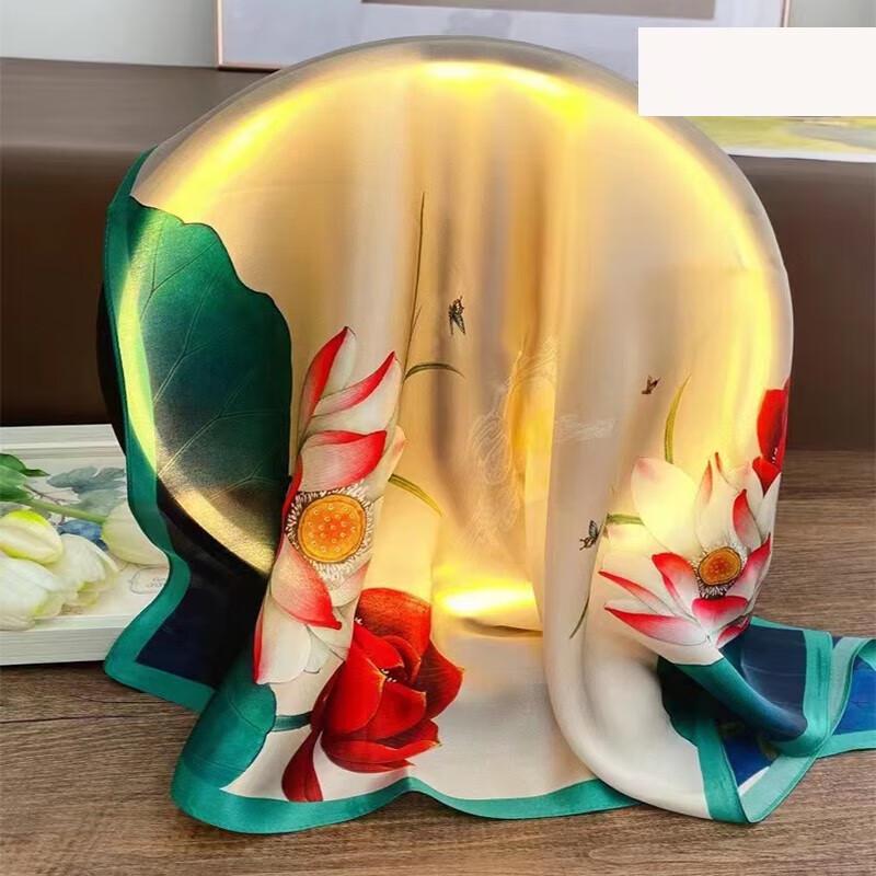 Siyutang Golden Age Faux Silk Scarf Gift Set