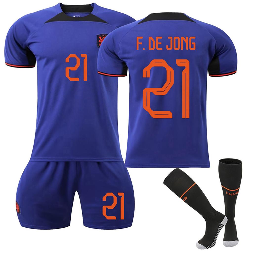 2223 Hollanda Deplasman Formaları Çocuk Futbol Antrenman Takımı