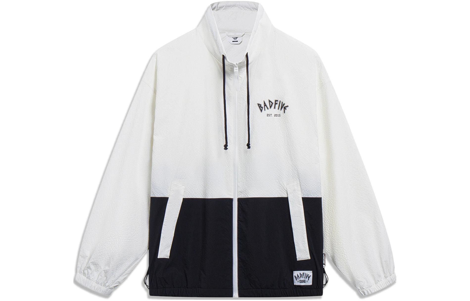 Li Ning Badfive Jackets & Coats Men s Black White AFDT189-1 L