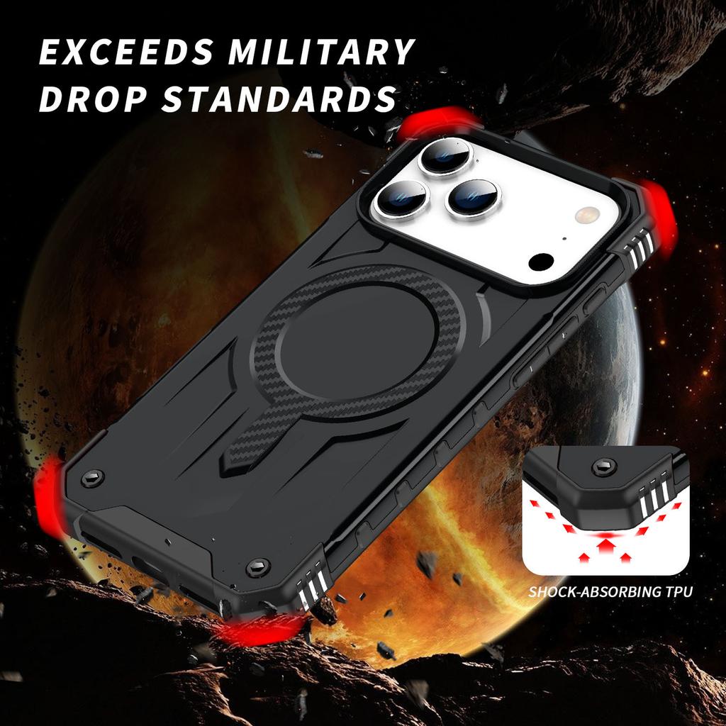 For Apple 17 Mobile Phone Case Super Magnetic Protective Cover Two-in-one Anti-fall for Apple 17/16/15pm Mobile Phone Case
