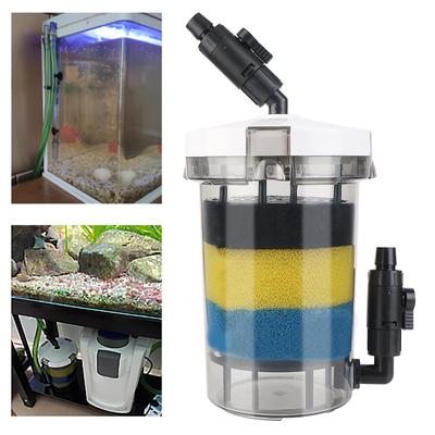Accessoires d'aquarium Pour Aquarium Oxygénation Filtration Submersible Purificateur d'eau Filtre Externe à Trois Couches