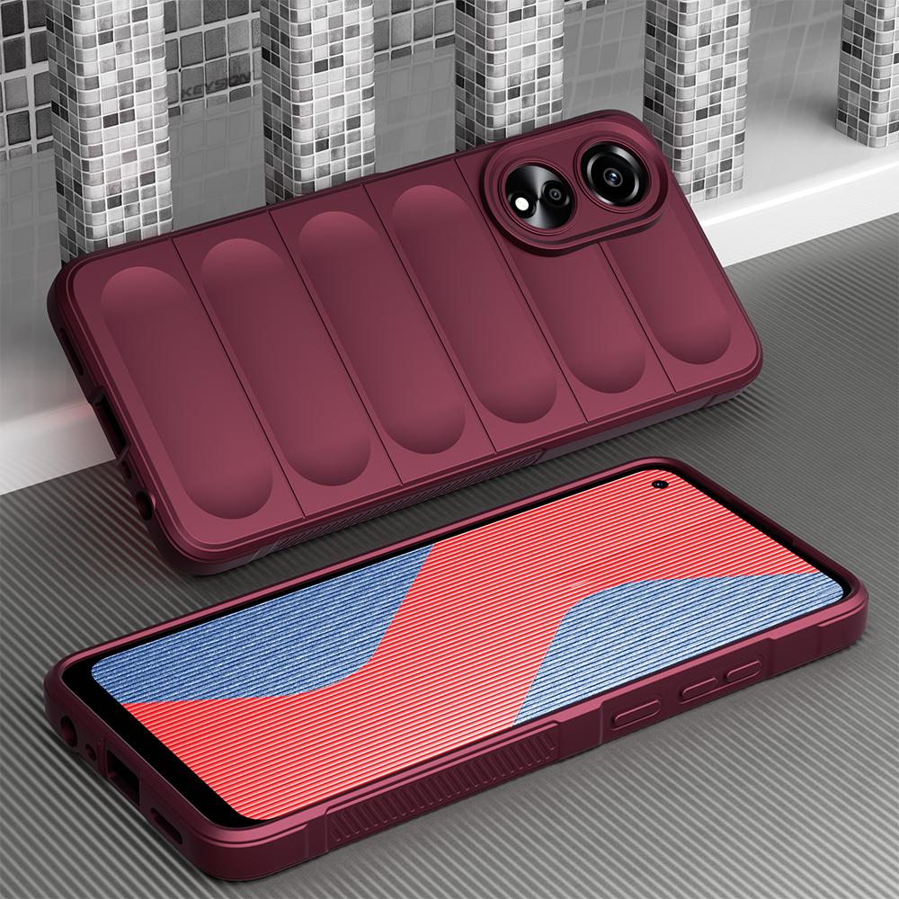 KEYSION Shockproof Matte Case for OPPO A3 Pro 5G A60 4G Anti-skid Soft Silicone Phone Back Cover for OPPO A60 4G A3 Pro 5G