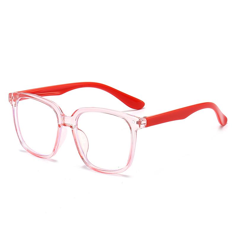 Anti-blue Light Glasses Luxury Square Children Eyewear Fashion Cute Kid Eyeglasses Blue Light Blocking Boy Girl Computer Eyeglas