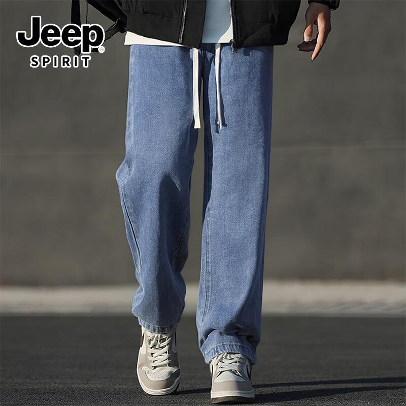 

JEEP SPIRIT Мужские джинсы ретро широкие 3XL