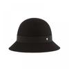 Helen Kaminski Hat51532 Bk Eta Black Ribbon Round Cloche Bucket Hat
