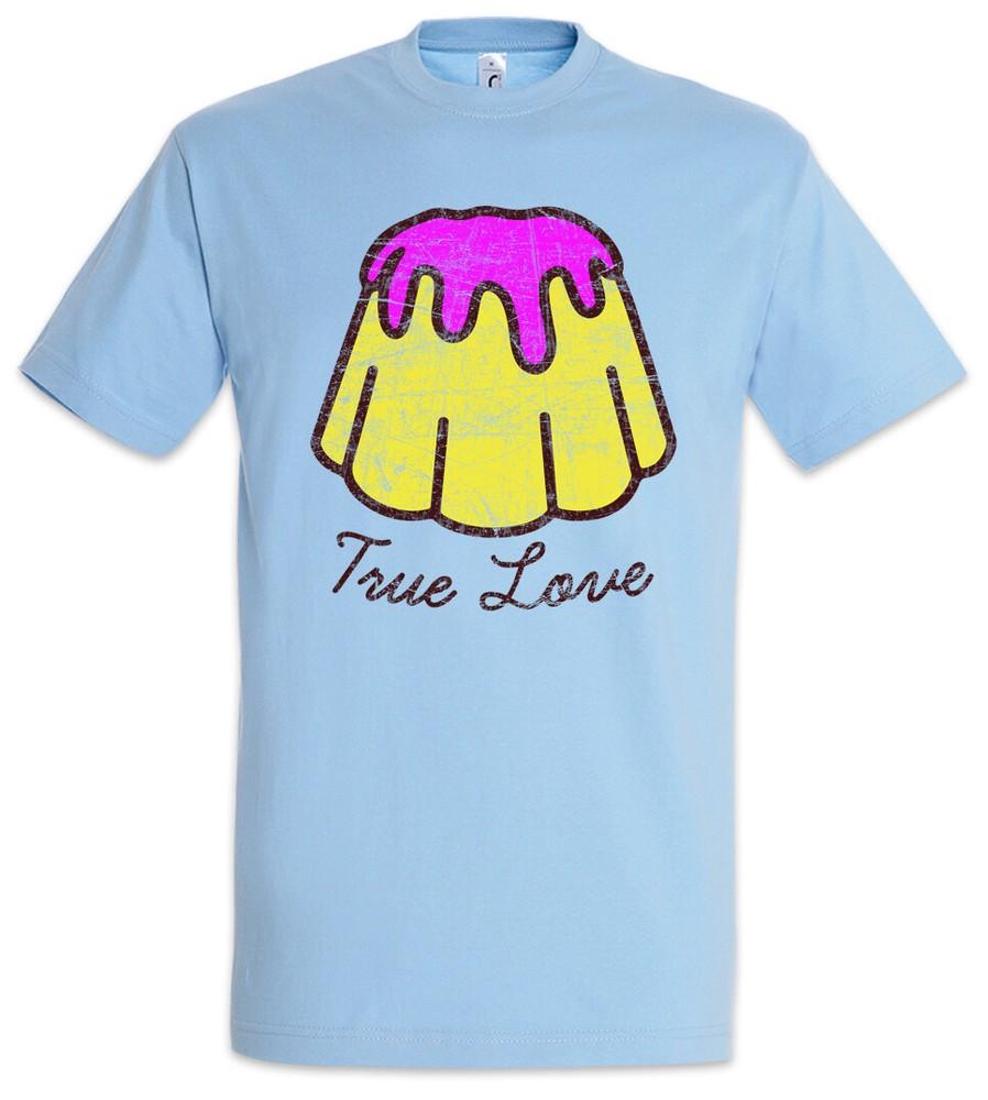 

True Love Pudding Men s T-Shirt Love Addicted Baker Baker Pastry Chef XL