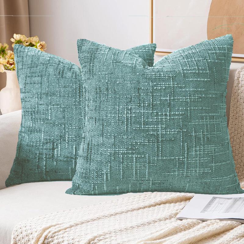 2PCS Neutral Farmhouse-style Decorative Pillowcases, Made of Fluffy Texture, Soft and Comfortable, with A Modern Western Farmhouse Style