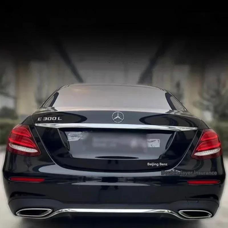 C200 E200 New 2025 For Mercedes Benz ABS Tail Star Emblems Black Silver Rear Trunk Star Logo Stickers Badges for Mercedes Benz G