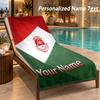 Custom Text Aberdeen FC Print Beach Towel Large Towel For Home Bathroom Beach