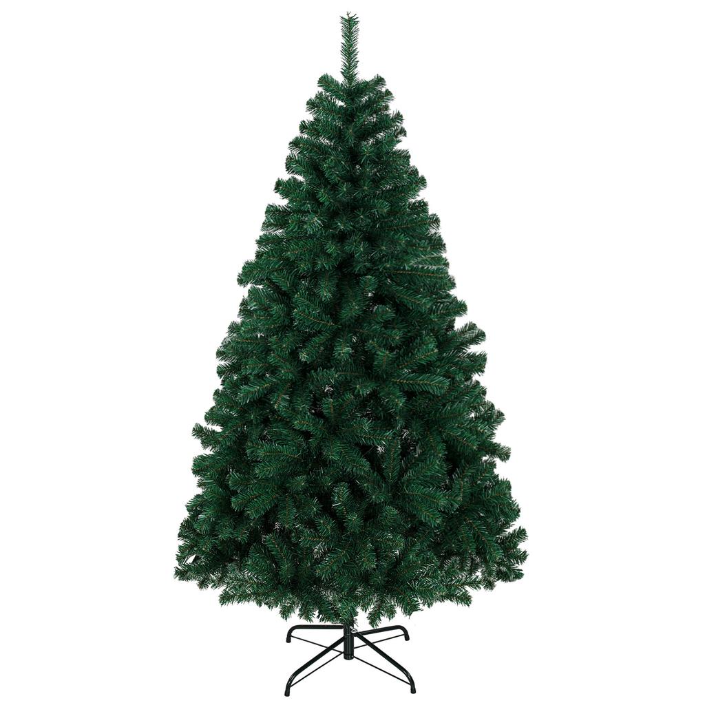 Artificial Christmas Tree 180cm 700 Tips Foldable Steel Stand