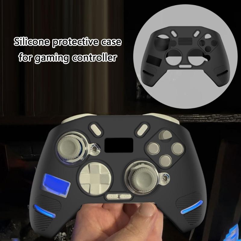 Waterproof Housing Dustproof Scratch Resistant Skin Cover Game Controller Silicone Cover Case Shell for 4 Controller