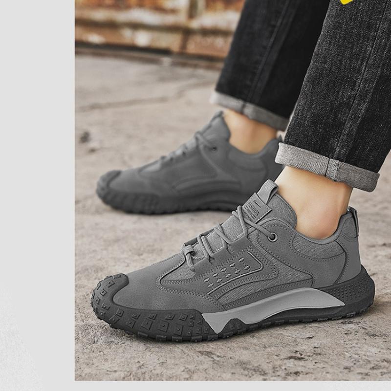 2025 Men's Shoes Spring Summer New Breathable Sneakers Men Anti Slip and Wear Resistant Sports and Leisure Mountaineering Shoes