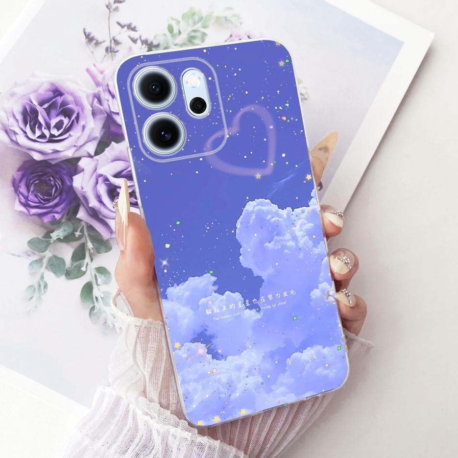 For Oppo Reno 14 Pro Case Reno14 F 5G Colorful Flowers Painted Cover Soft Slim Phone Case For Oppo Reno 14F Reno14 FS Pro Fundas