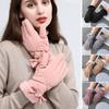 Touch Screen Windproof Cold Gloves Fleece Cold Weather Gloves  Riding Skiing Motorcycle