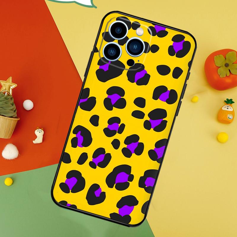 Cyan Giraffe Leopard Zebra MAD PRINTS Case For iPhone 15 16 11 13 12 14 Pro Max Mini X XR XS 7 8 Plus Back Cover Shell