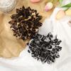 AWAYTR Leopard Peony Flower Hair Claws Floral Hair Clips Crab For Women Girl Gift Hair Accessories Valentine Headwear