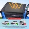 2PCS Mesh Car Window Screen for Rear Side Windows,Stretchable Car Window Shades Keep Interior Breathable and Cool,Foldable Baby Windows Shades for