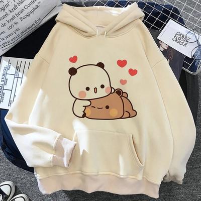 Bubu Dudu Hoodies Women Fleece Anime Streetwear Sweatshirts Female Graphic Sweater Unisex