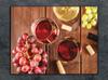 GLAS-SCHNEIDEBRETT 40x30 WEIN