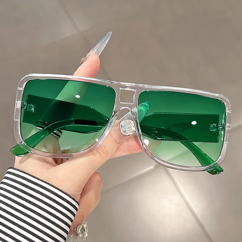 Double-beam Sunglasses Are Fashionable, Refreshing, Large-framed, Simple and Versatile for Shooting Accessories