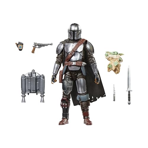 Hasbro STAR WARS Star Wars Black Series Star Wars/The Mandalorian and Groogoo The Mandalorian and Groogoo Deluxe Collection 15cm Action Figure G2514