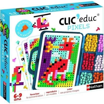 CLIC EDUC PIXELS - Gra kreatywna - NATHAN - Rozpoznawanie kolorów i wyobraźnia!