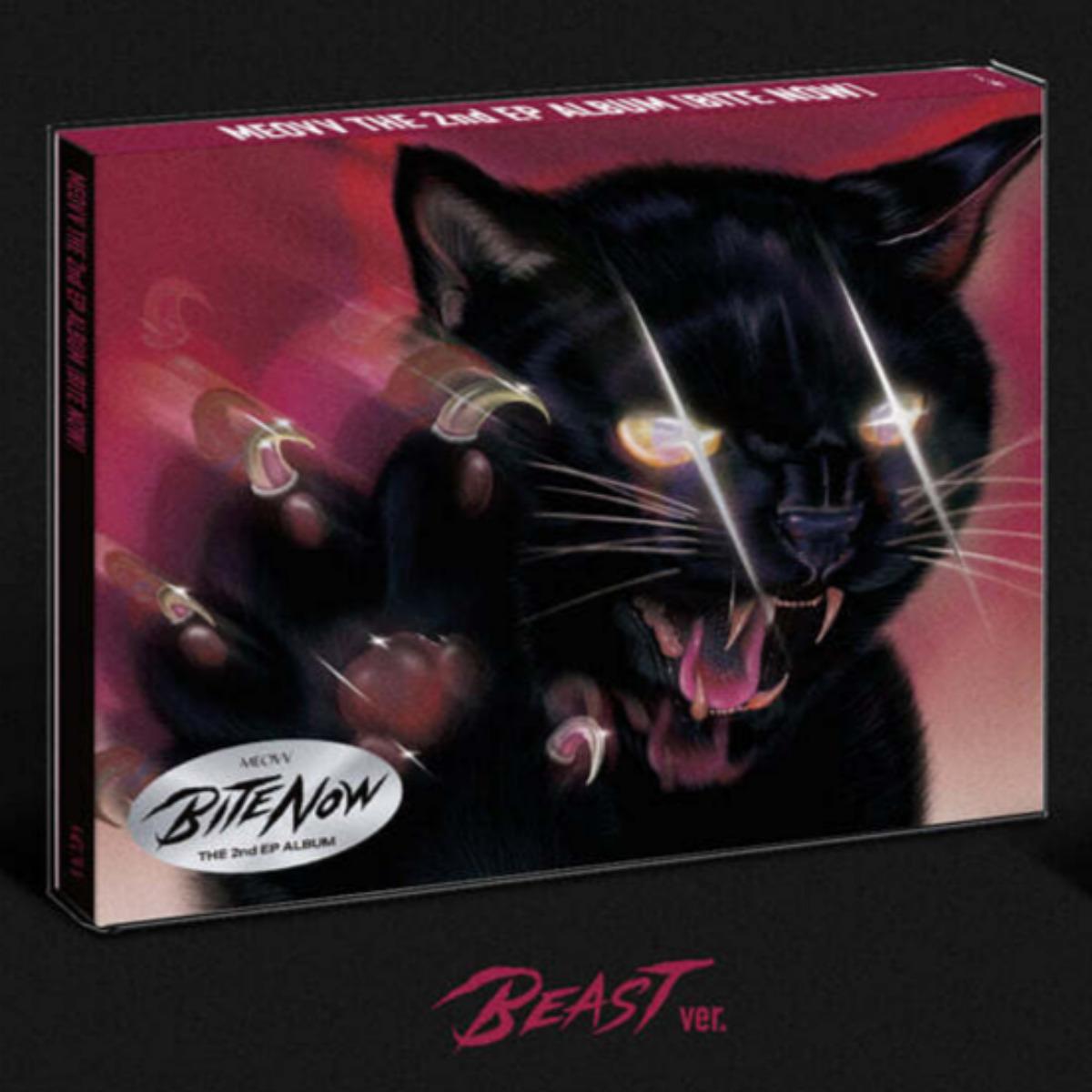 MEOVV - BITE NOW / The 2nd EP Album (PHOTOBOOK ver.) BEAST ver.