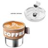 350ML Coffee Cup with Lid Stainless Steel Insulated Breakfast Milk Mug Drinkware Heat-Resistant Metal Tumbler Portable Water Cup
