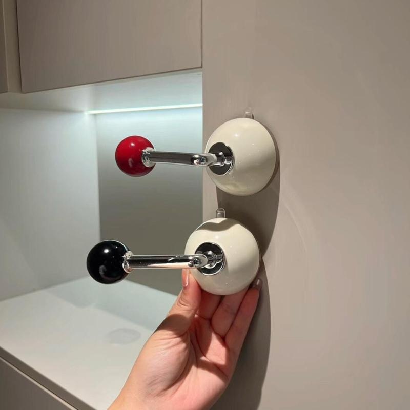 Quick Install Waterproof Adhesive Hook Wall Hook for Home Organization Bathroom Kitchen Use