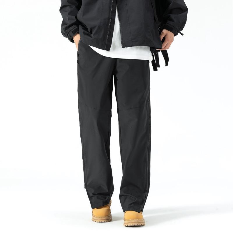 Overalls boys spring and autumn new straight loose casual pants drape straight waterproof charging pants