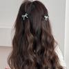 Mini Haaraccessoires Schleifennadeln und -spangen für Frauen Mädchen Schmetterling Designer Vintage Perle Krabben neu kpop Kawaii Süß Mode