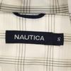 Nautica Koszula w kratę z krótkim rękawem S biała Męska Używana